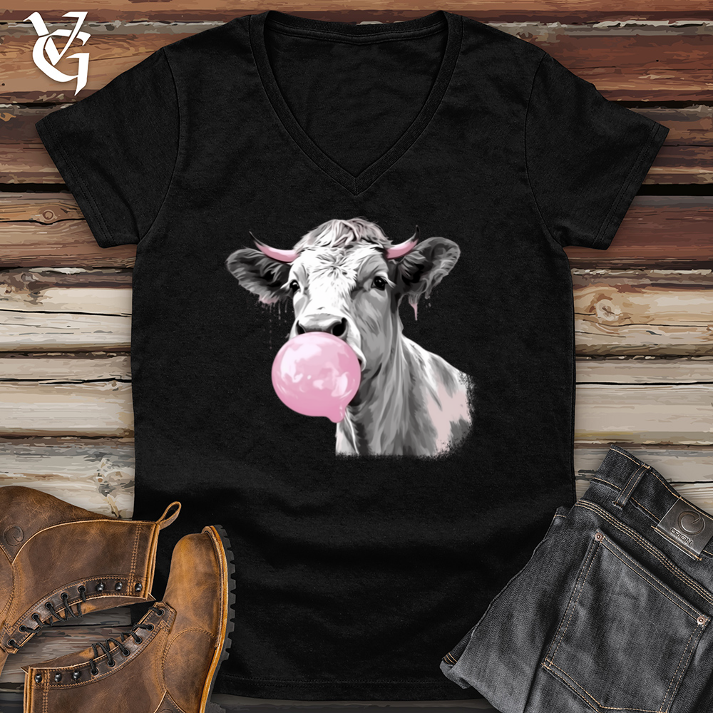 Cow Gum Softstyle V-Neck