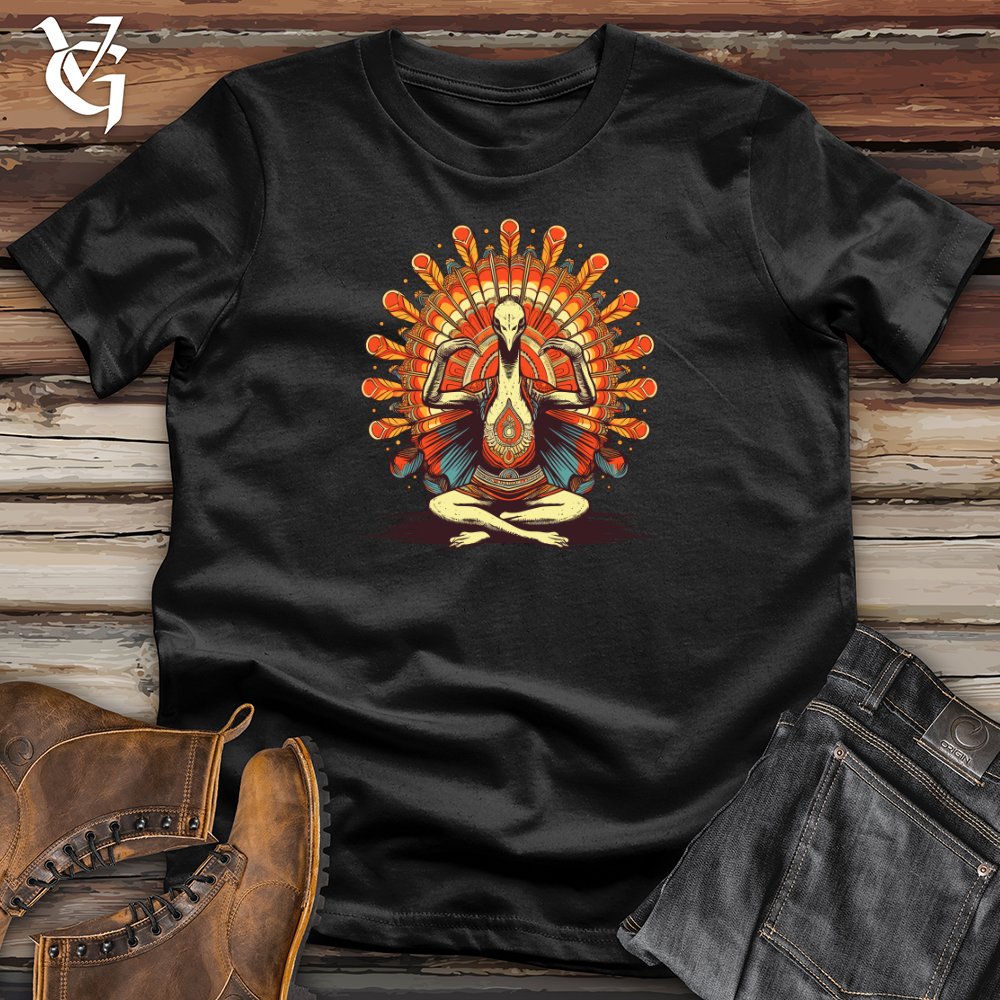 Peacock Zen Harmony Softstyle Tee