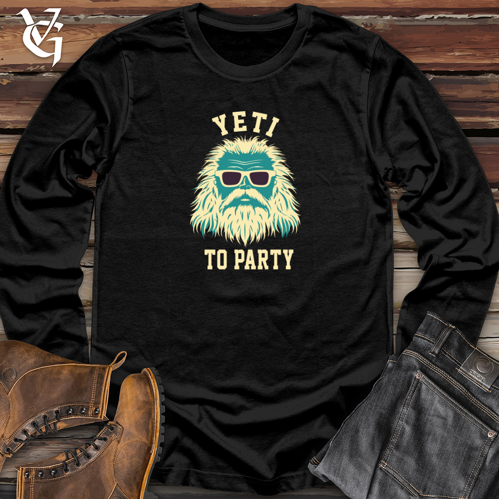 Vintage Cool Yeti Long Sleeve