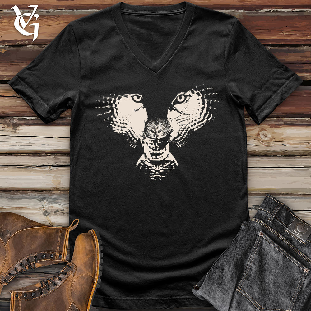 Flying Wolf V-Neck