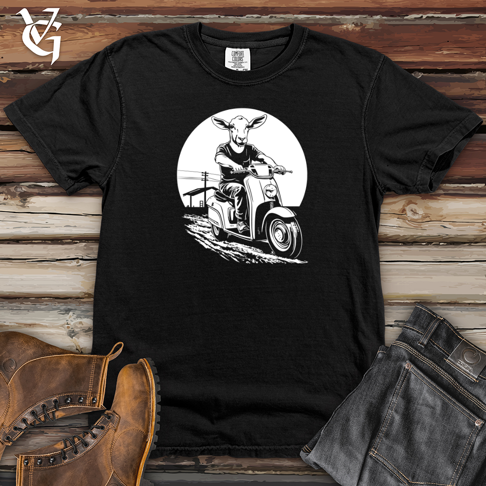 Retro Scootin Livestock Heavy Cotton Comfort Colors Tee