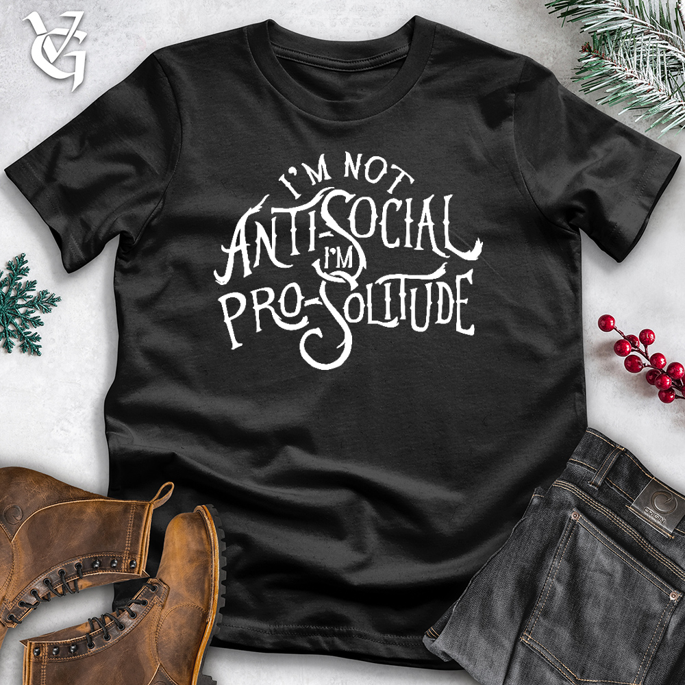 I'm Not AntiSocial Cotton Tee