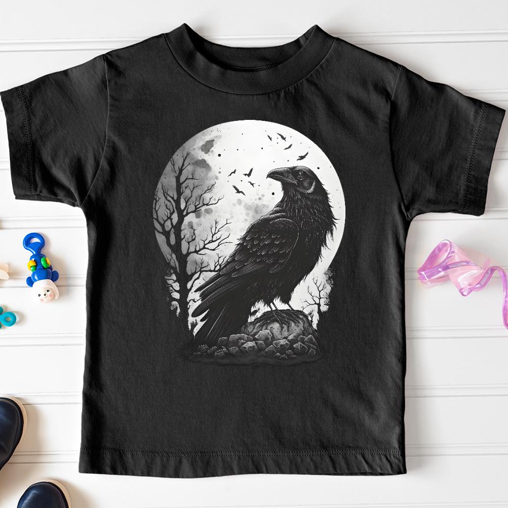 Midnight Raven Perch Toddler Tee