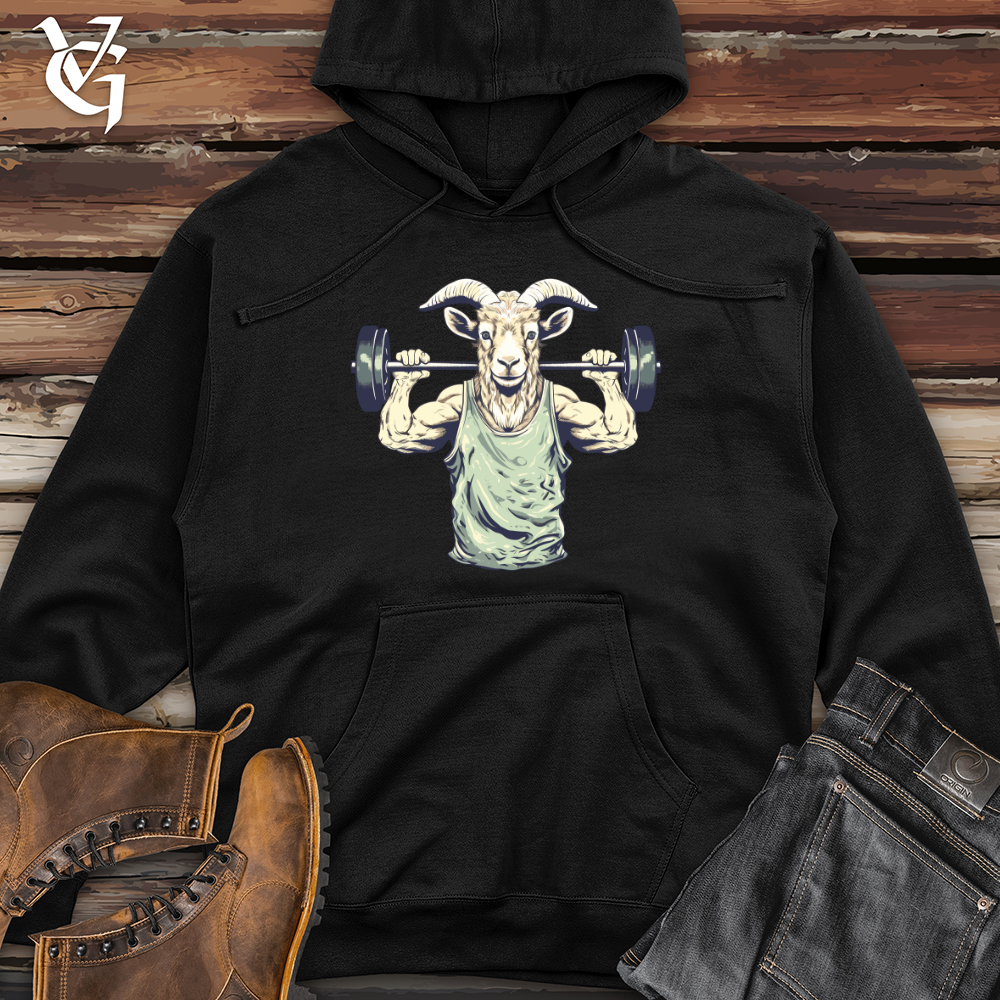 Goat Squat Midweight Hooded Sweatshirt