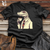 Coffeetime Lizard Tranquility Cotton Tee