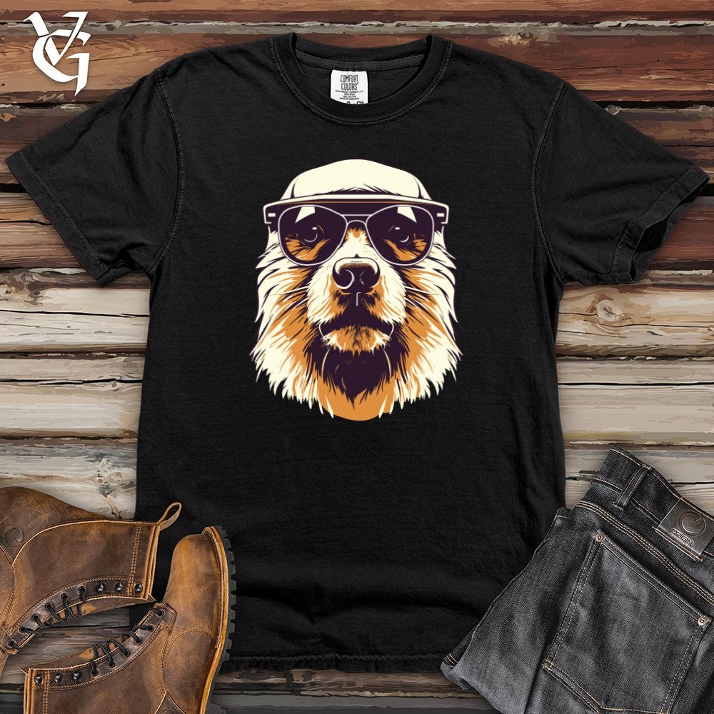 Retro Shades Beaver Heavy Cotton Comfort Colors Tee