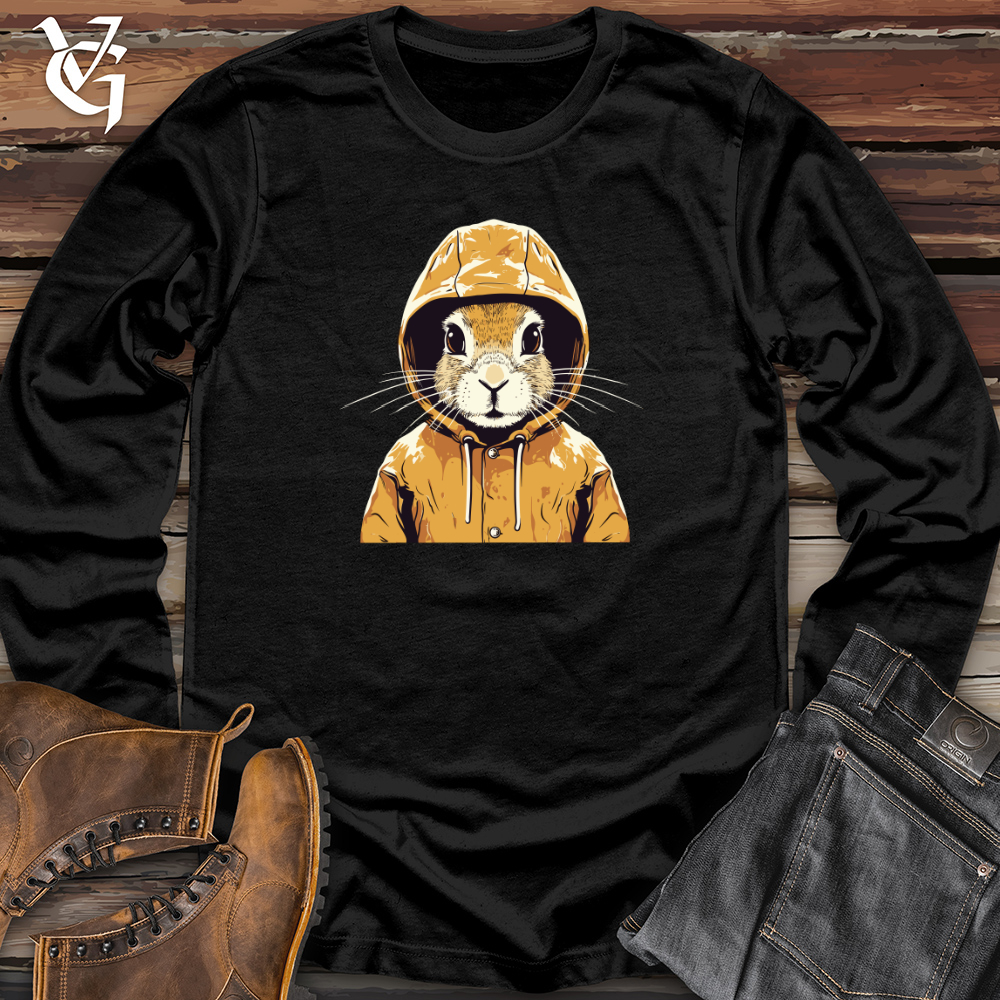 Rainy Rabbit Retro Long Sleeve