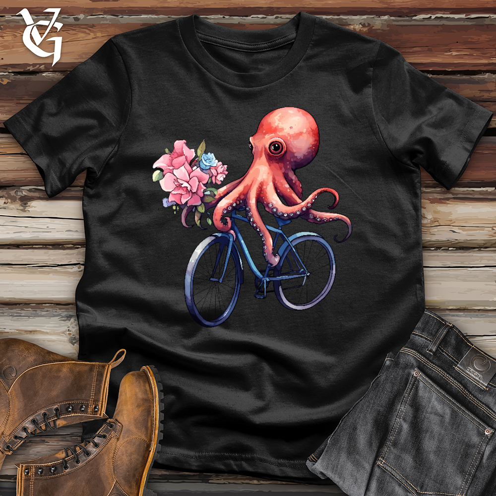 Cycling Octopus Softstyle Tee