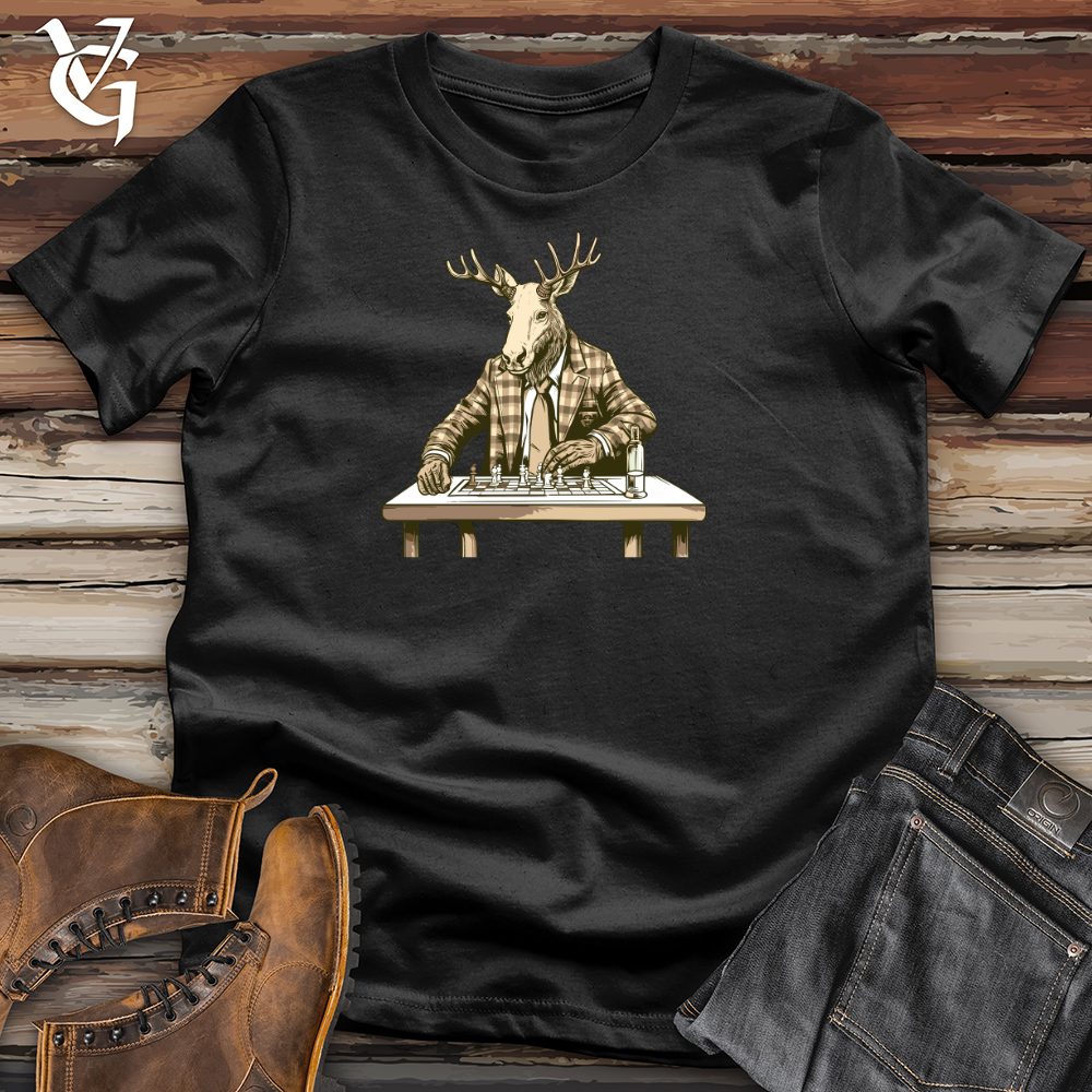 Grand Moose Chessmaster Cotton Tee