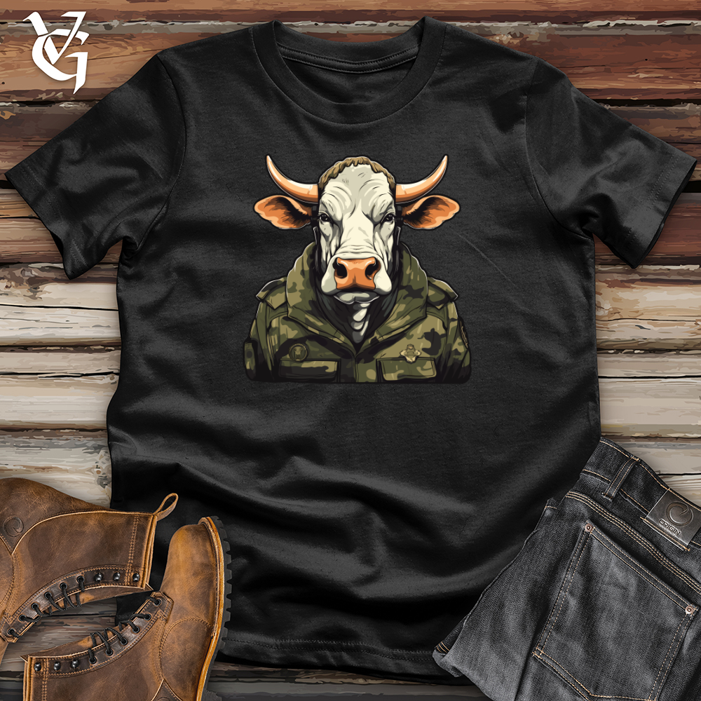 Cow Camo Army Combat Brigade Softstyle Tee