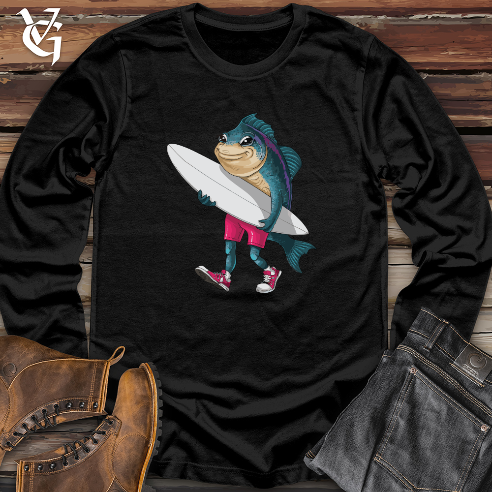 Surfing Fish Long Sleeve