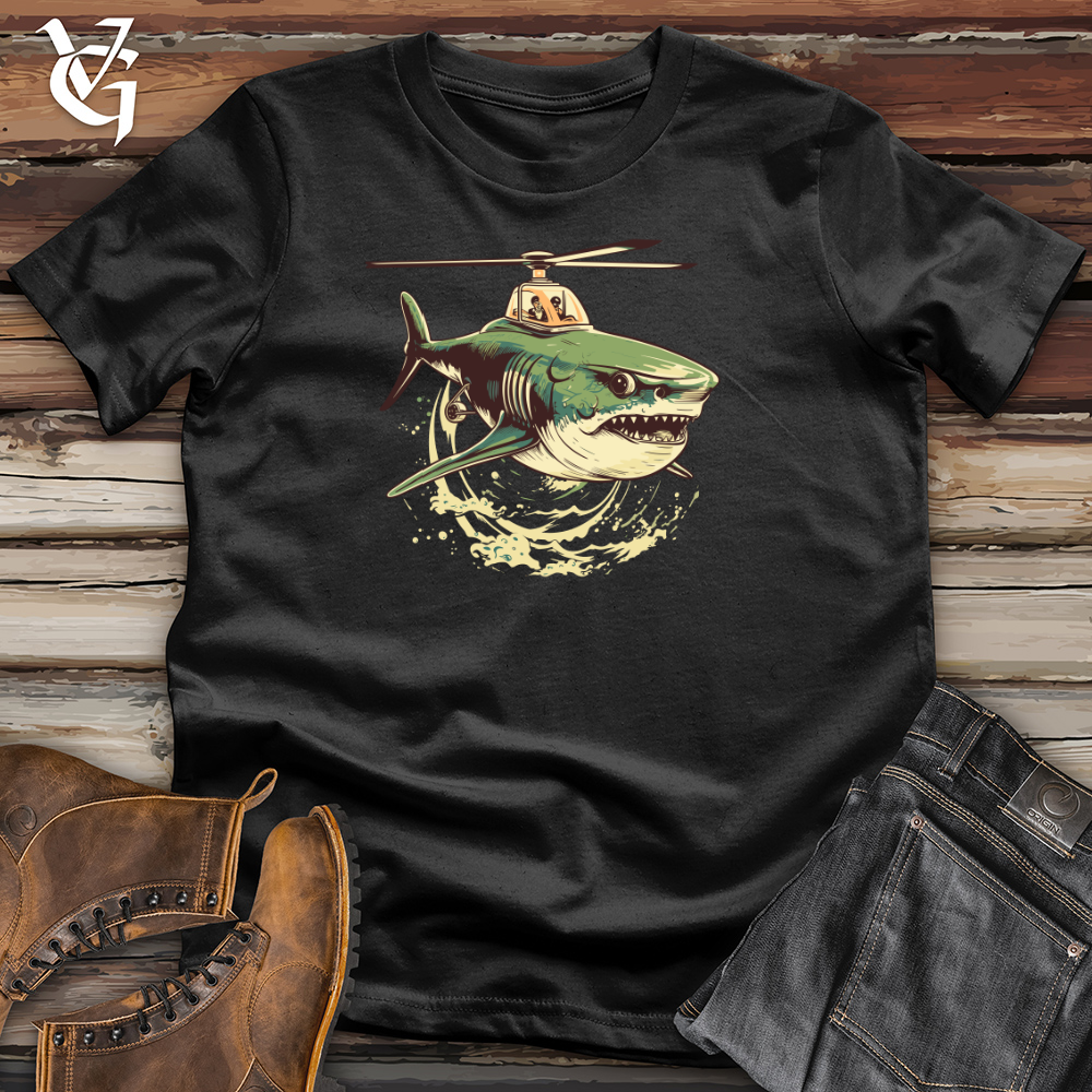 Vintage Chopper Shark Cotton Tee