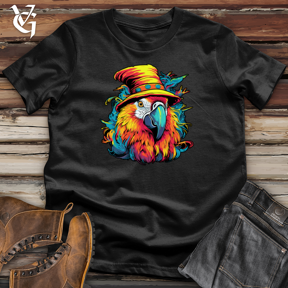 Parrot Top Hat Magic Softstyle Tee