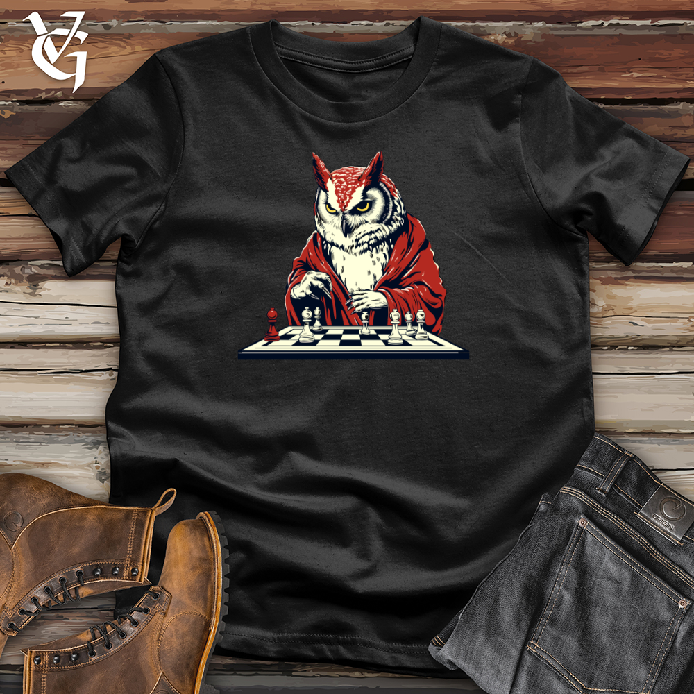 Owl Chess Master Softstyle Tee