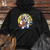 Retro Guitar Bulldog Midweight Hooded Sweatshirt