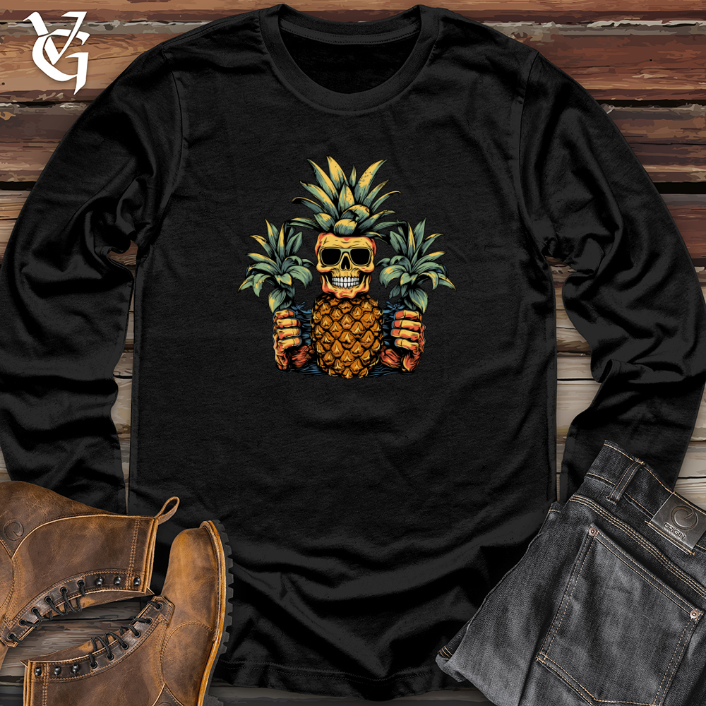 Retro Juggling Pinebones Long Sleeve