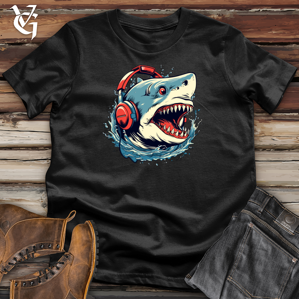 Shark Deep Dive Soundwave Symphony Softstyle Tee