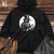 Temporal Raven Midweight Hooded Sweatshirt