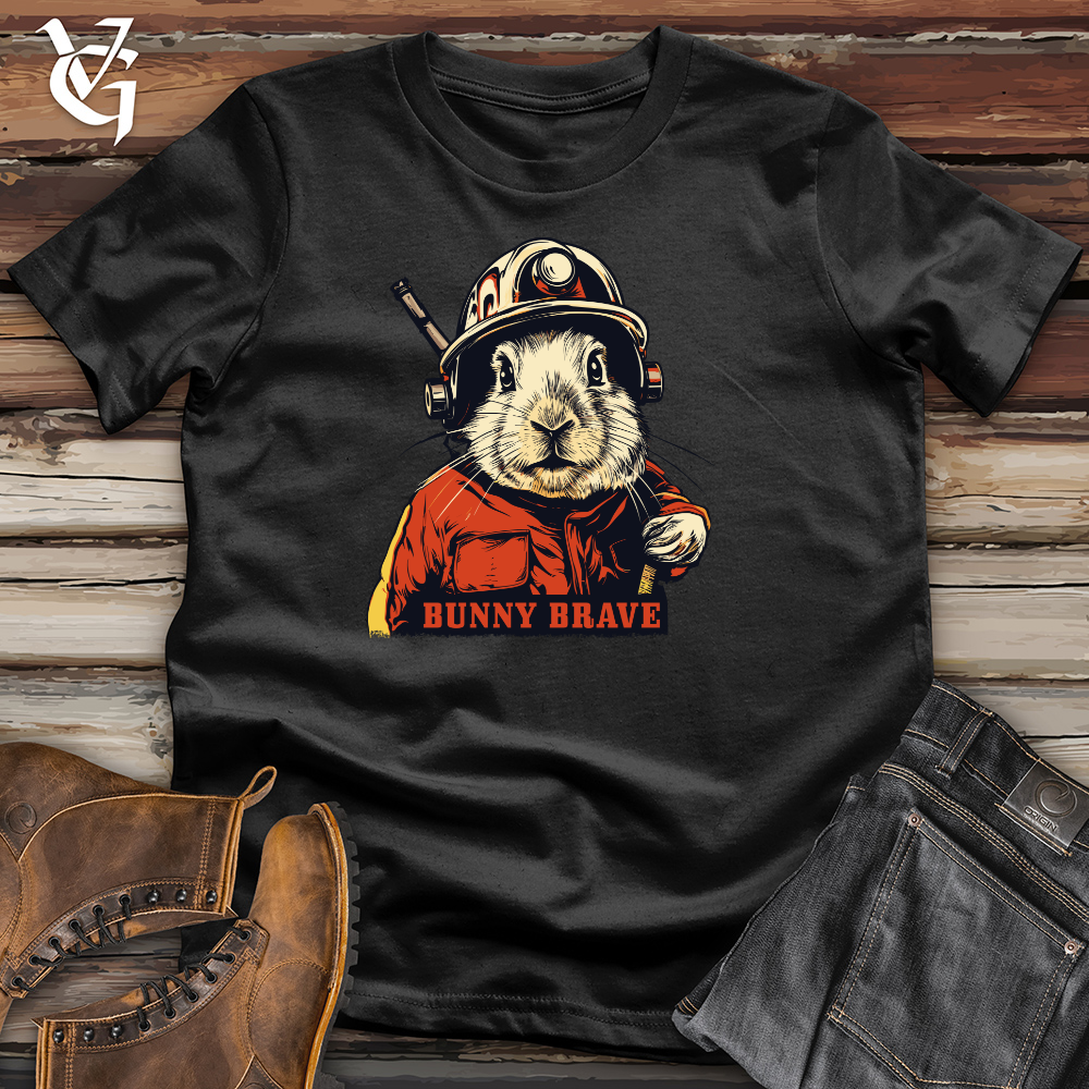 Bunny Brave Firefighter Cotton Tee