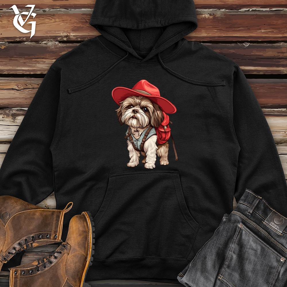Adventurous Canine Explorer Midweight Hooded Sweatshirt