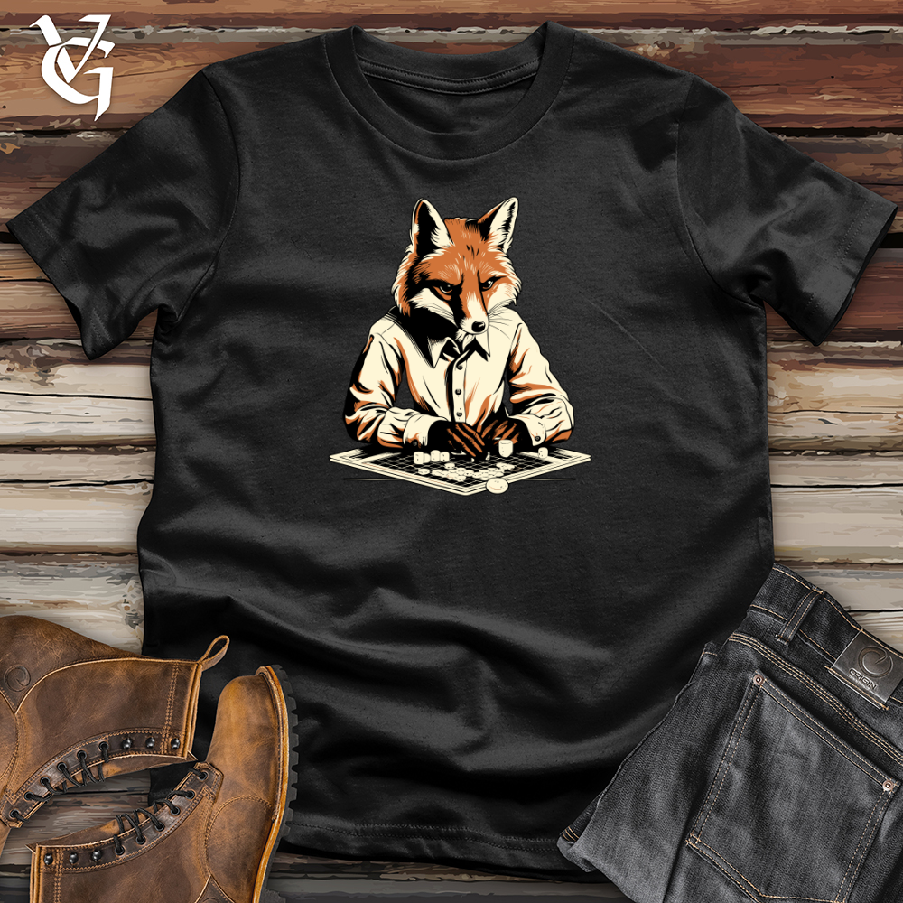 Retro Game Night Fox Softstyle Tee