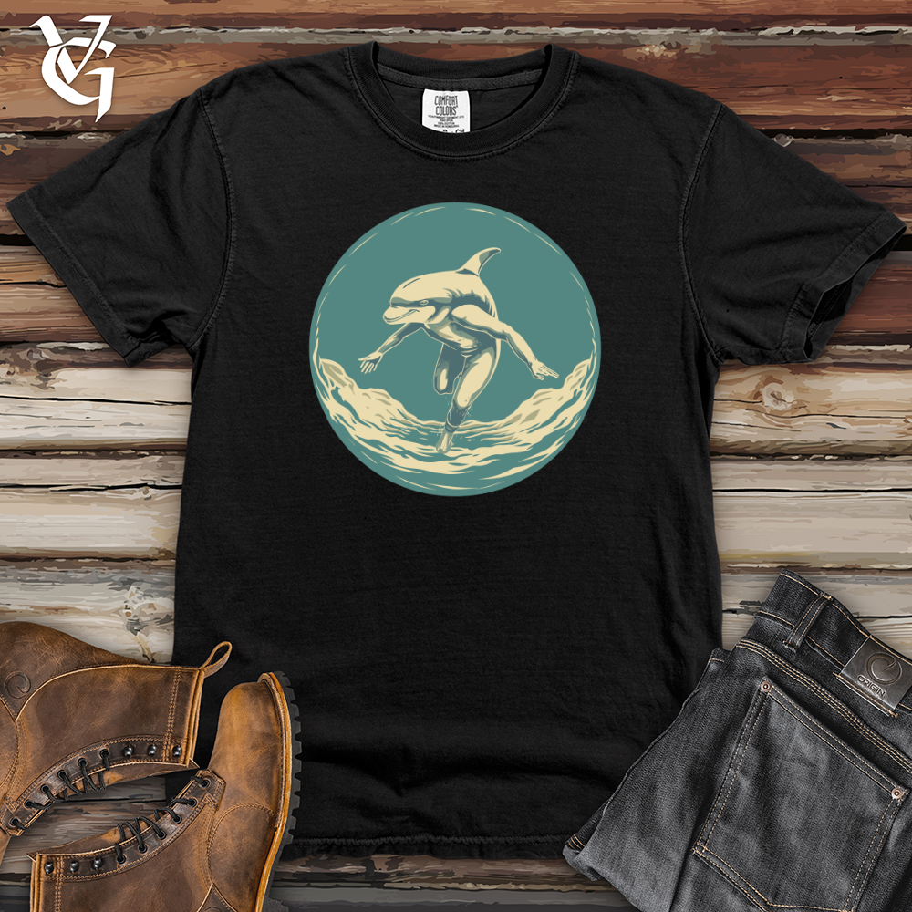 Vintage Dolphin Dive Heavy Cotton Comfort Colors Tee