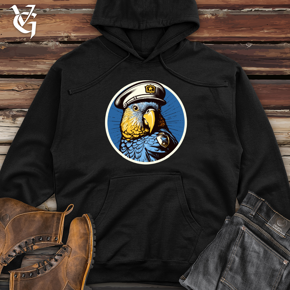 Winged Law Enforcer Midweight Hooded Sweatshirt