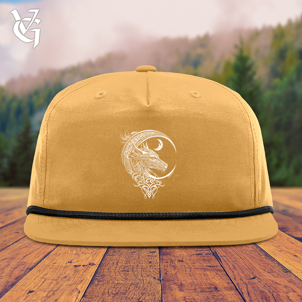 Celtic Dragon and Moon Snapback Cap