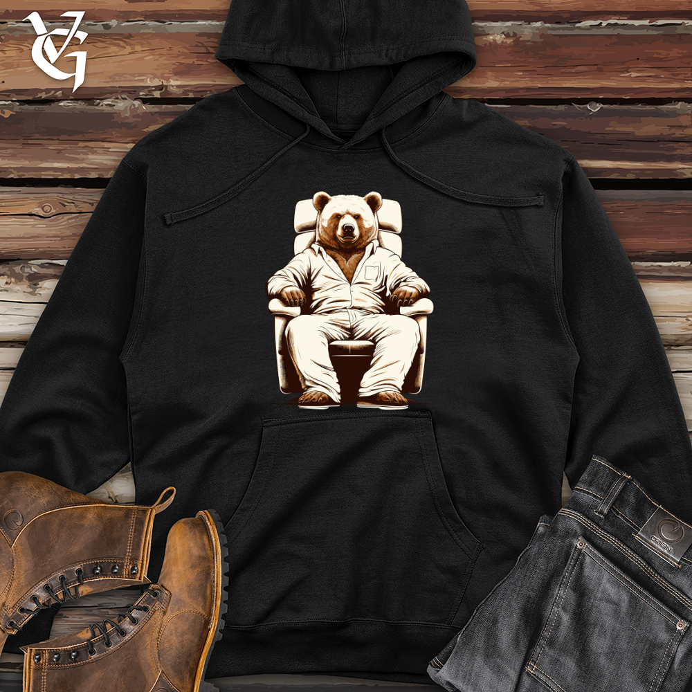 Cozy Bear Lounge Midweight Hooded Sweatshirt