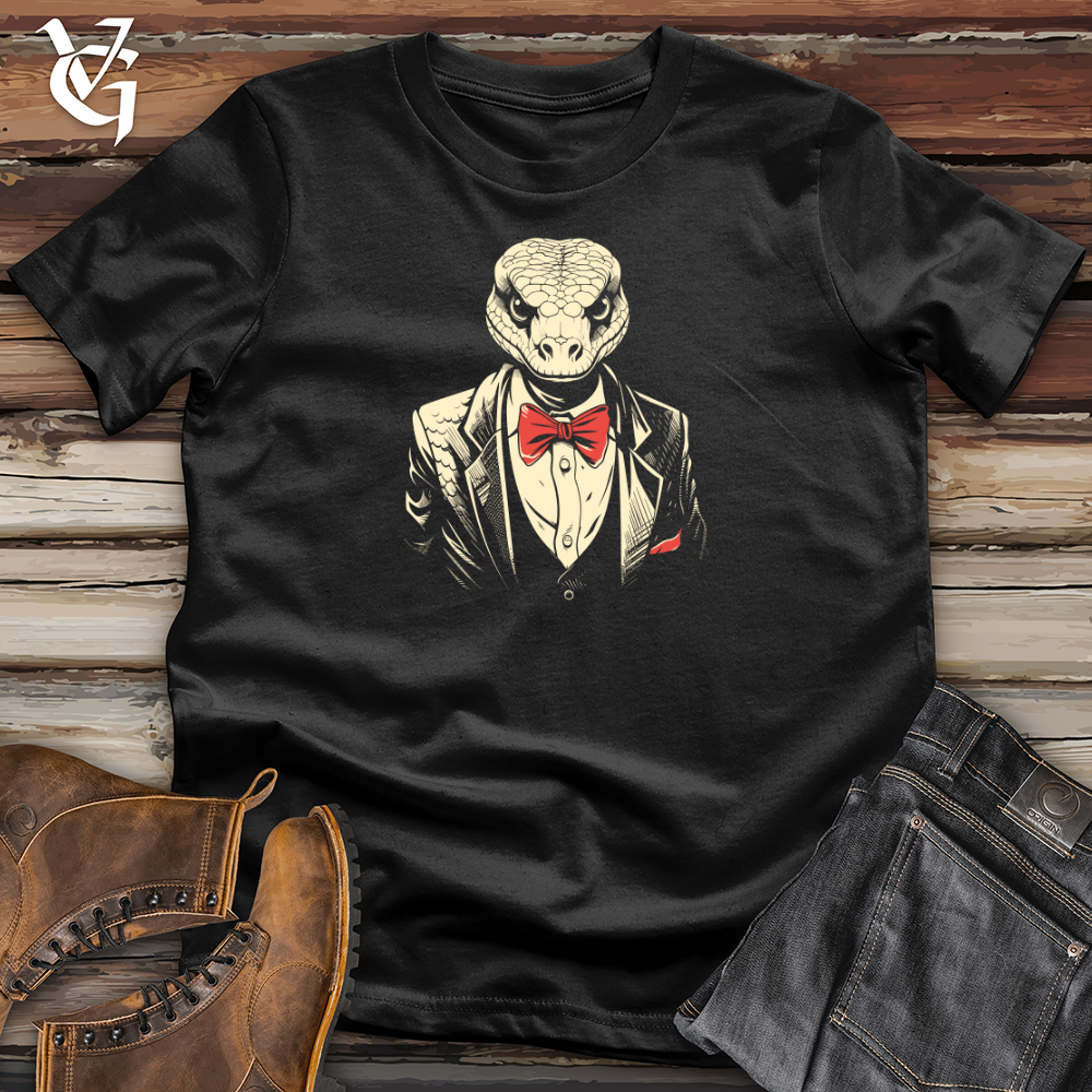 Retro Tuxedo Snake Softstyle Tee