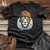 Retro Pompom Snow Hat Lion Cotton Tee