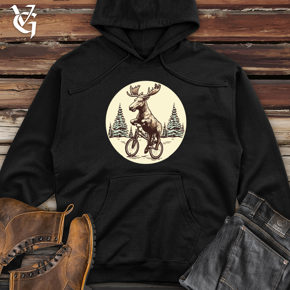 Balancing Bullwinkle Midweight Hooded Sweatshirt