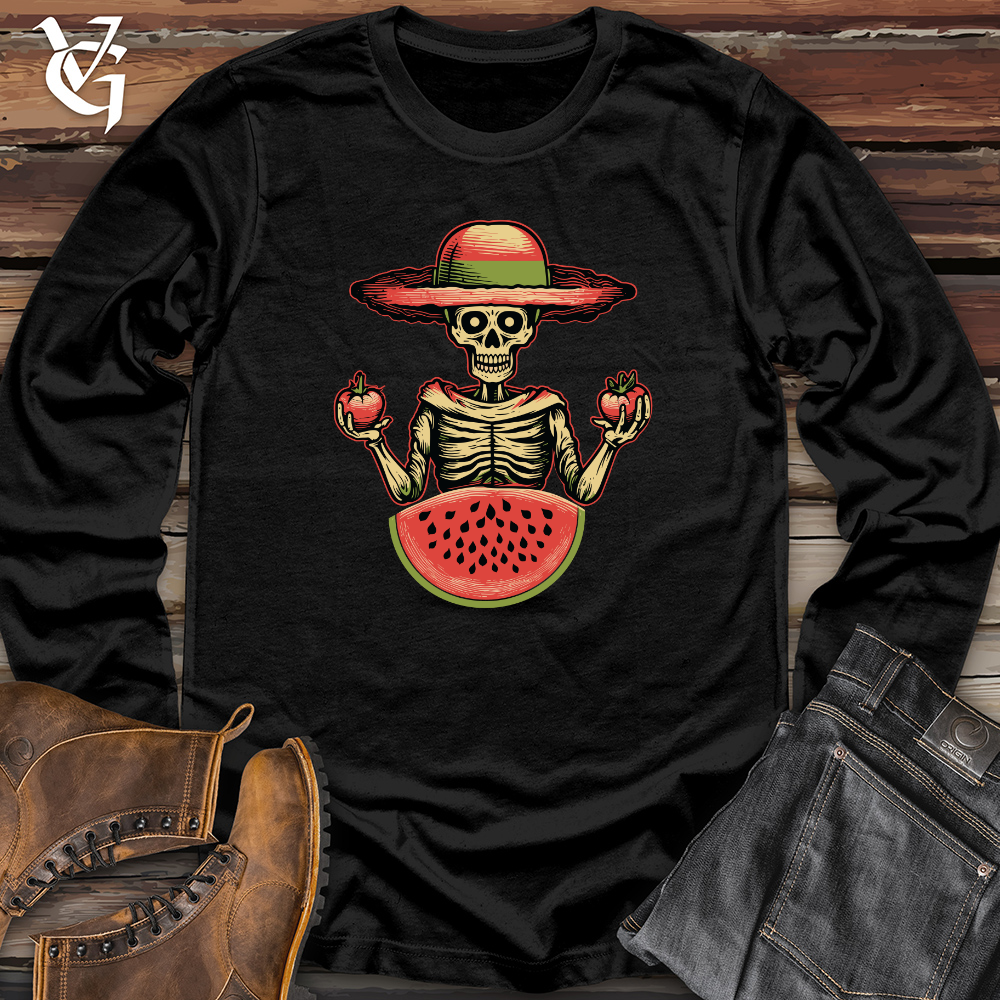 Whimsical Watermelon Thief Long Sleeve