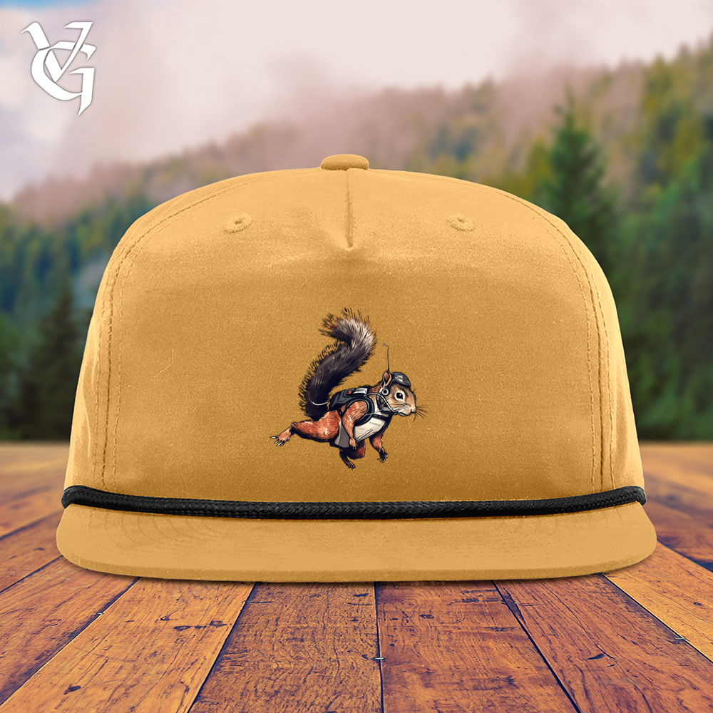 Skydiving Squirrel Snapback Cap