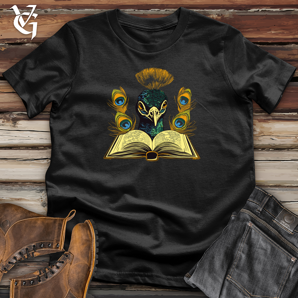 Peacock Poet Softstyle Tee