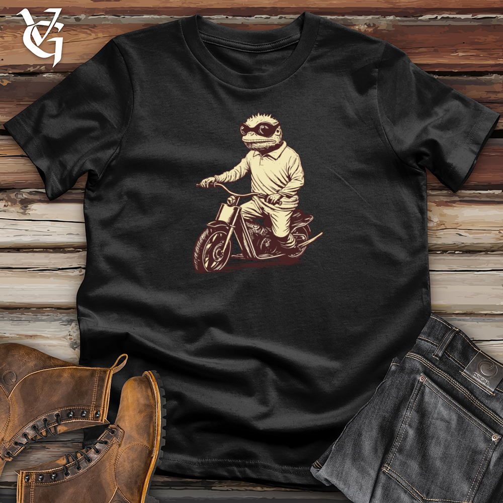 Scootering Lizard Adventure Softstyle Tee