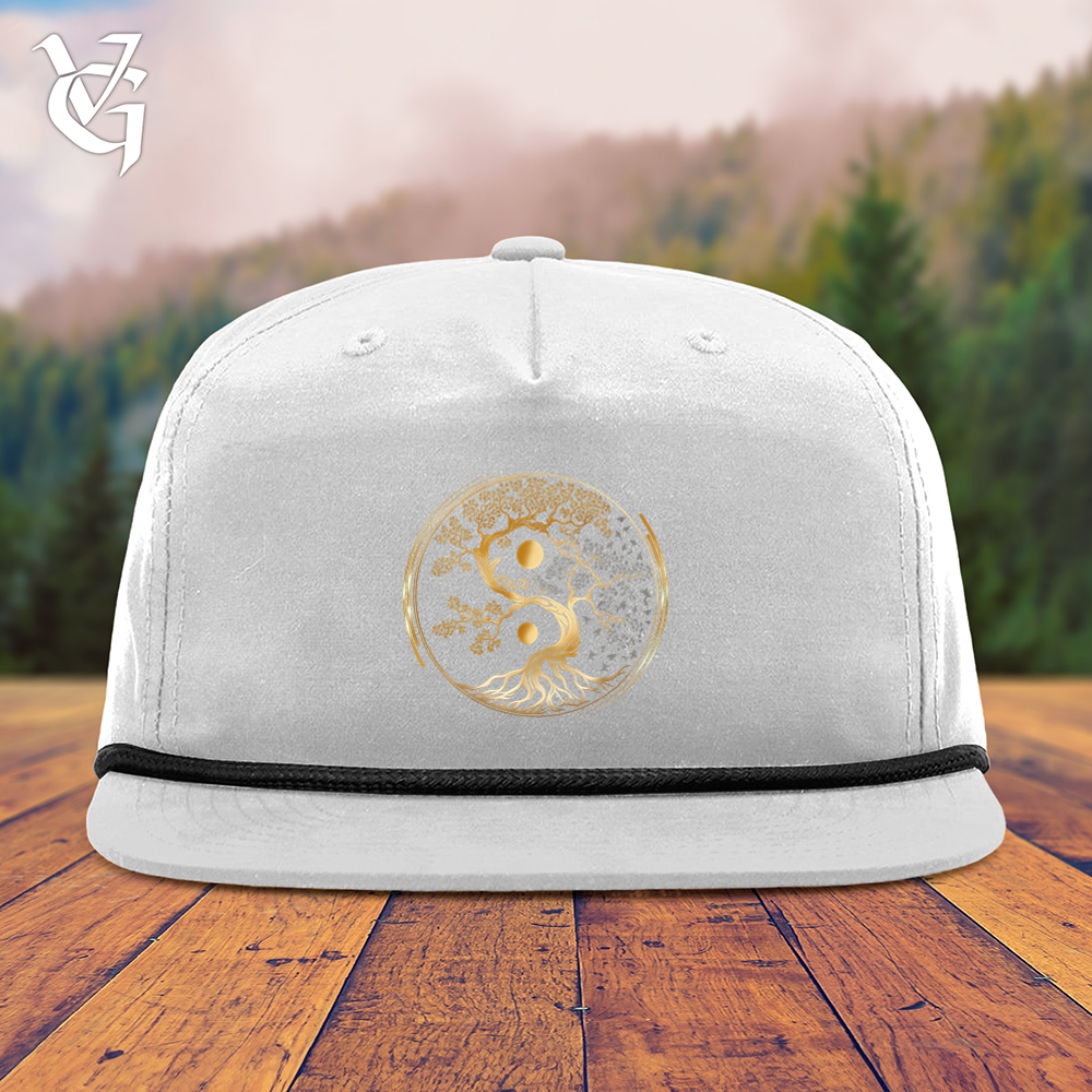 Tree Of Life Yin Yang Snapback Cap