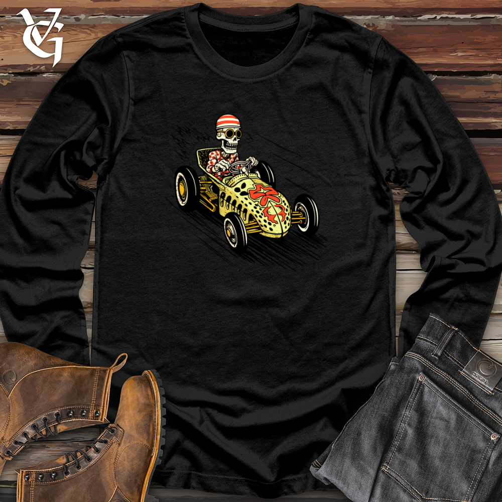 Retro Racer Pineapple Long Sleeve