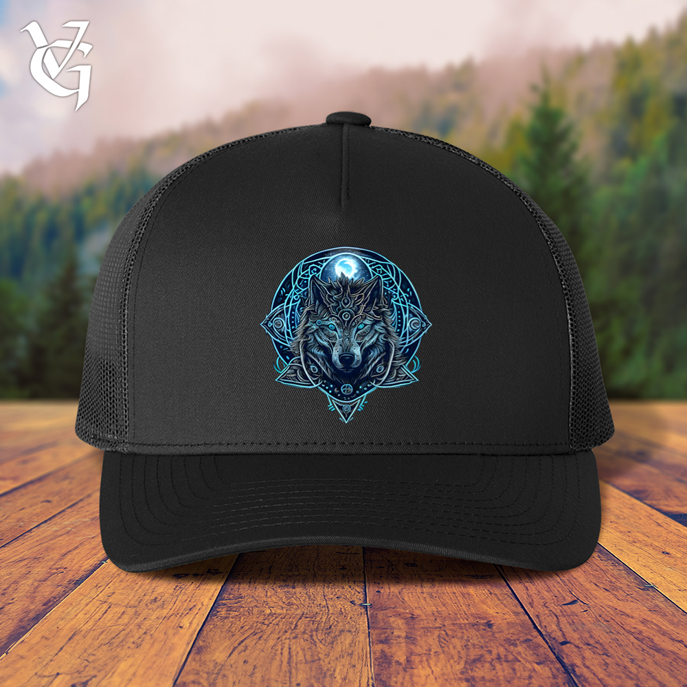 Celtic Fenrir Wolf Trucker Cap