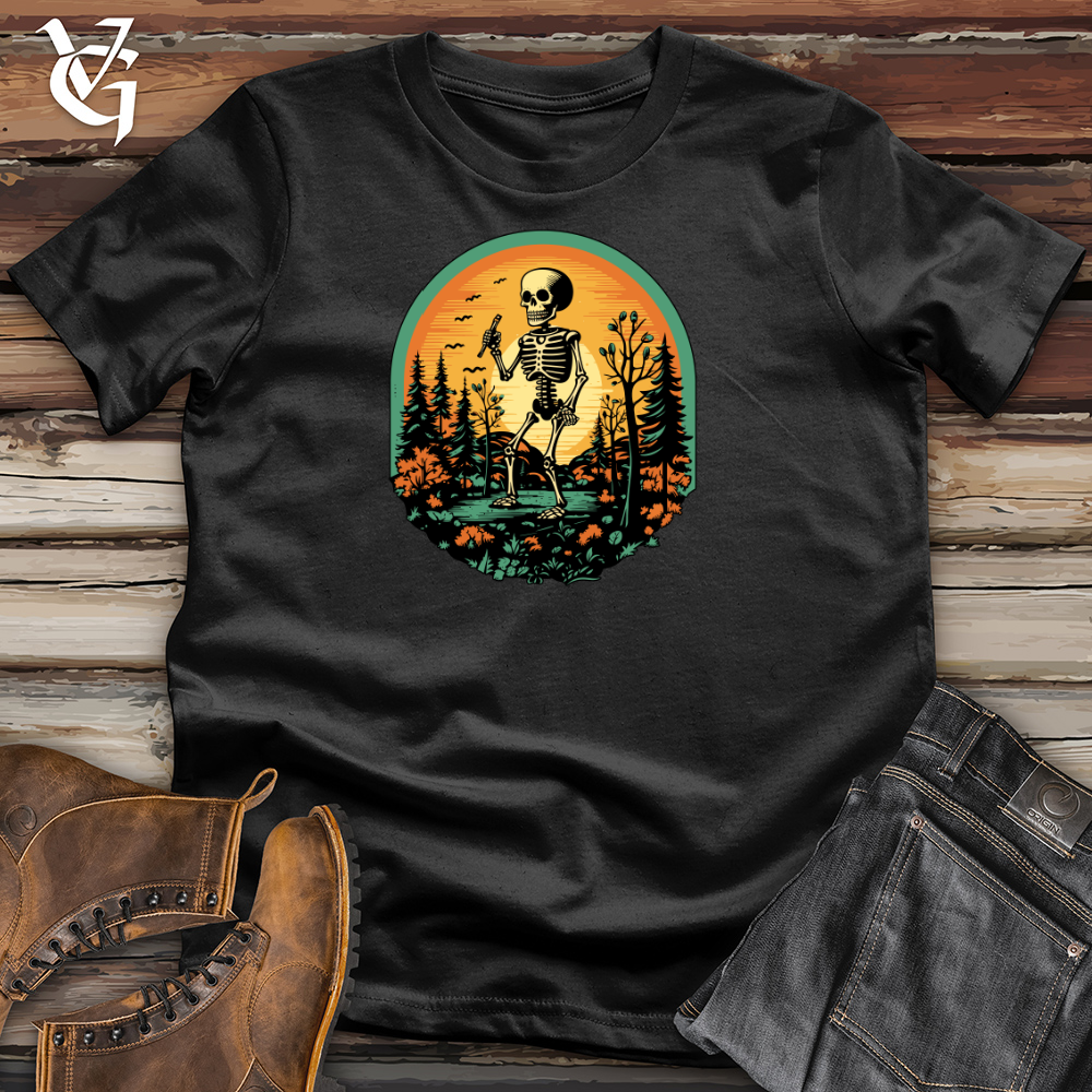 Vintage Skeletal Forest Planting Cotton Tee