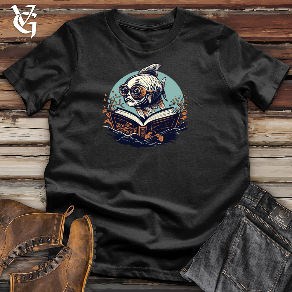 Deep Sea Bookworm Cotton Tee