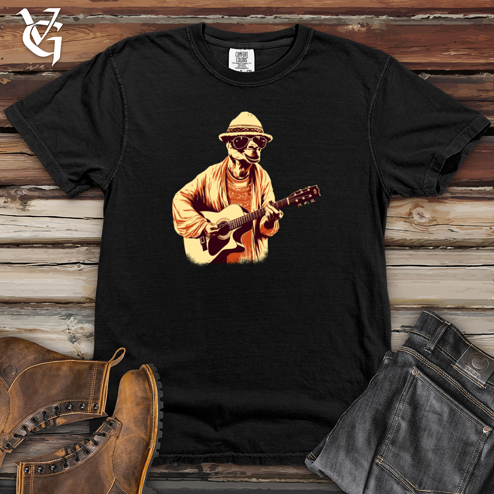 Camel Desert Melody Guitar Groove Heavy Cotton Comfort Colors Tee