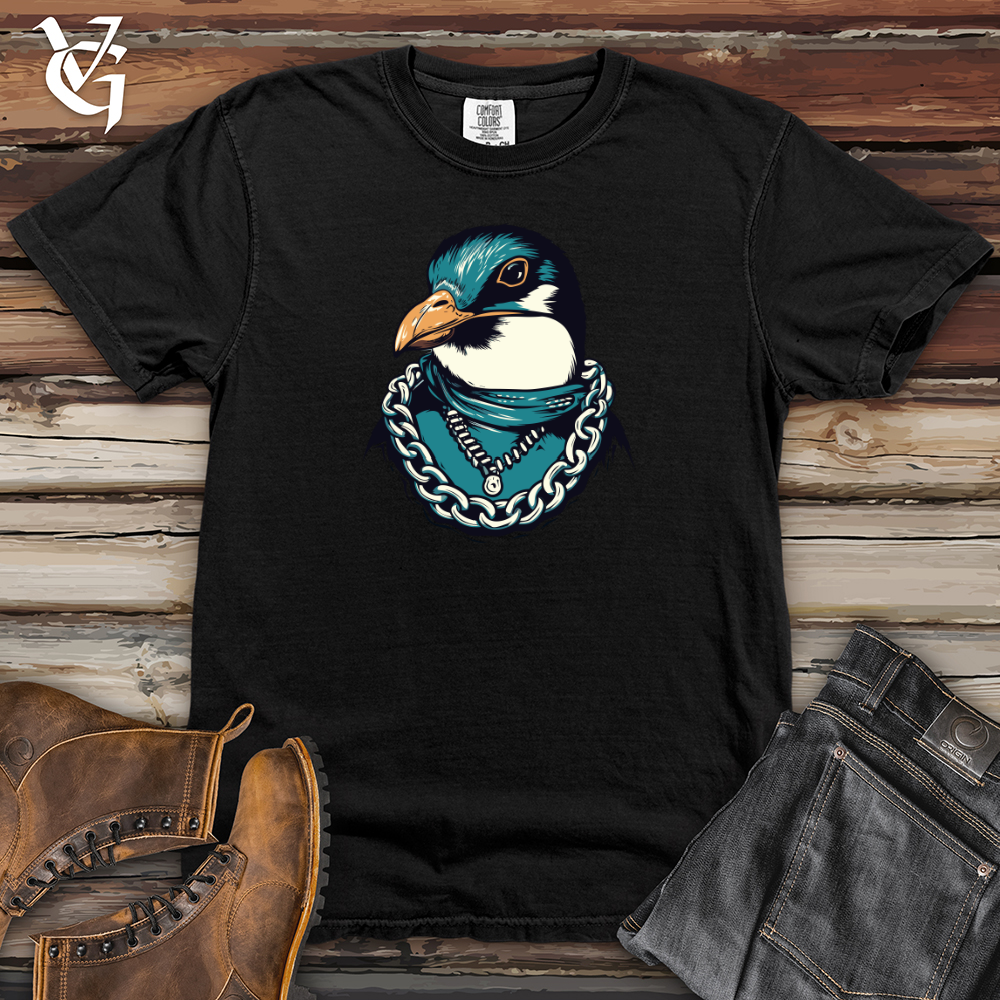 Penguin Bling Heavy Cotton Comfort Colors Tee