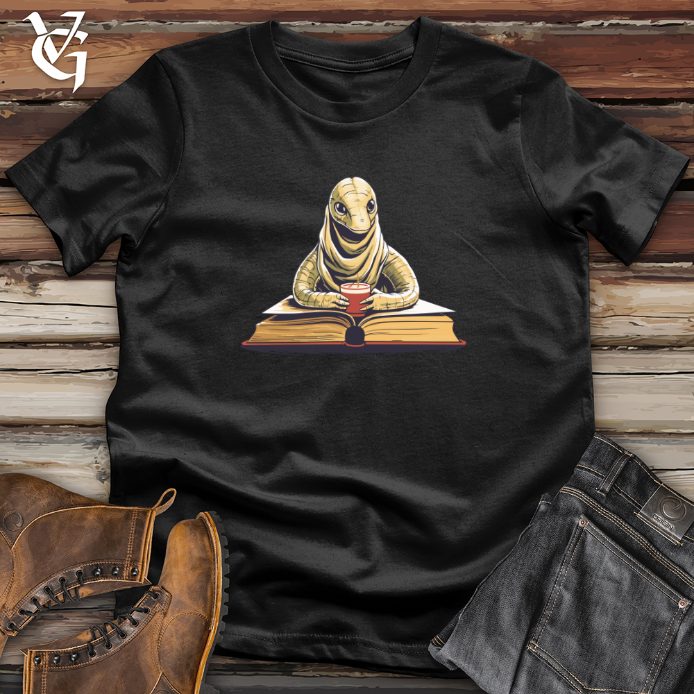 Serene Book Worm Softstyle Tee