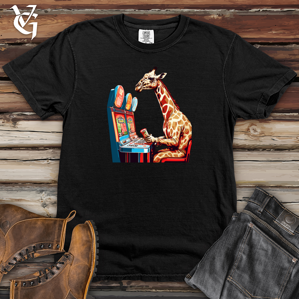 Retro Jackpot Giraffe Heavy Cotton Comfort Colors Tee