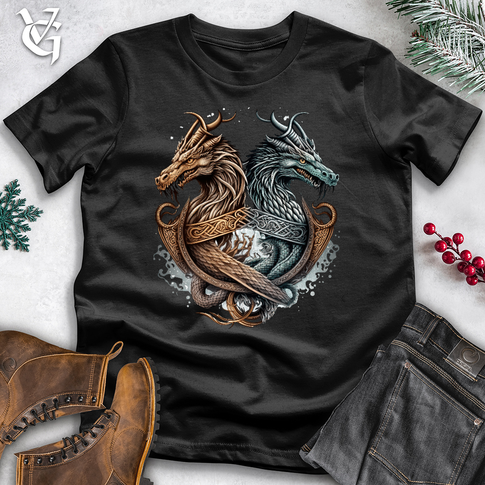 Dragons At Sea Cotton Tee