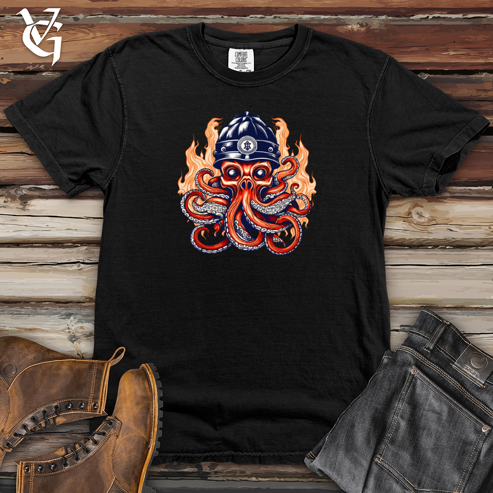 Tentacled Heroic Rescuer Heavy Cotton Comfort Colors Tee