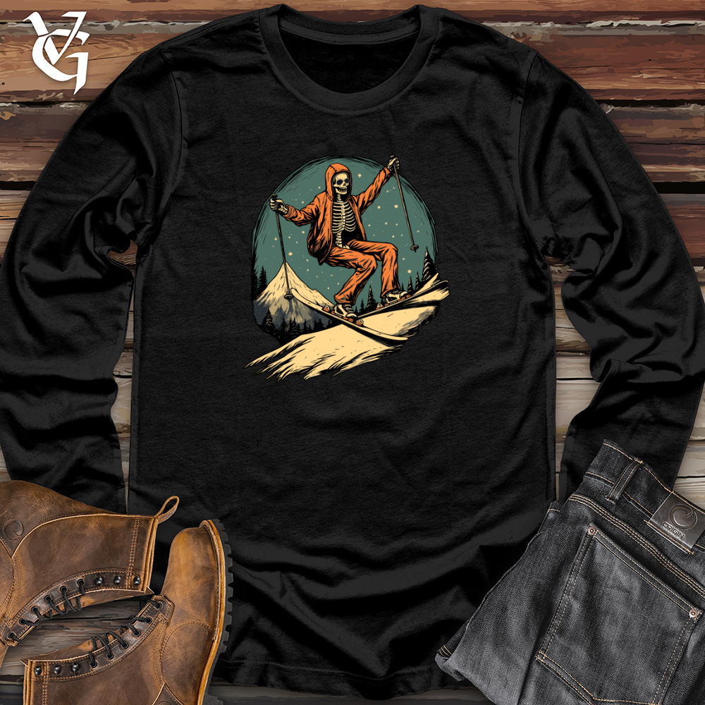 Surreal Skiing Spectacle Long Sleeve