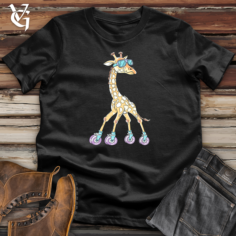 Giraffe Skating Softstyle Tee