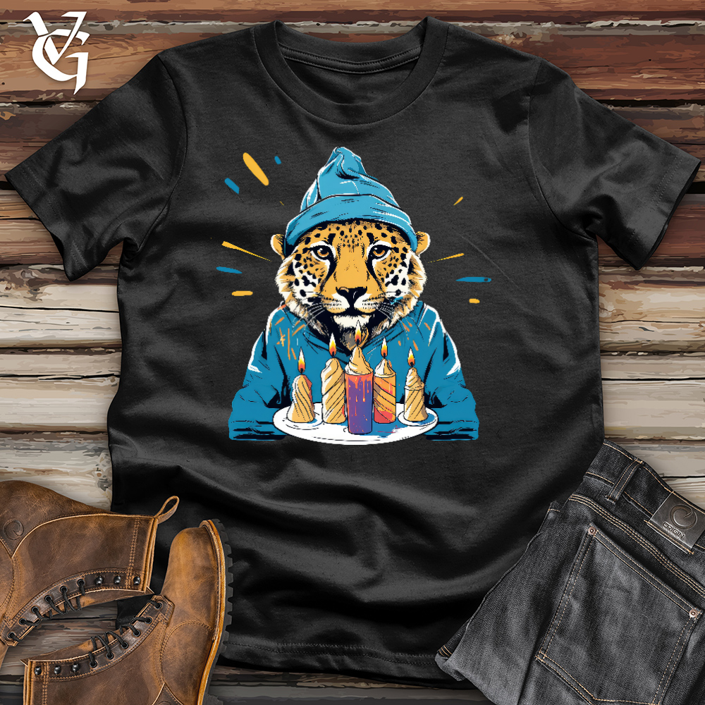 Birthday Cheetah Cotton Tee